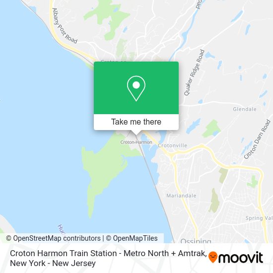 How to get to Croton Harmon Train Station Metro North + Amtrak in