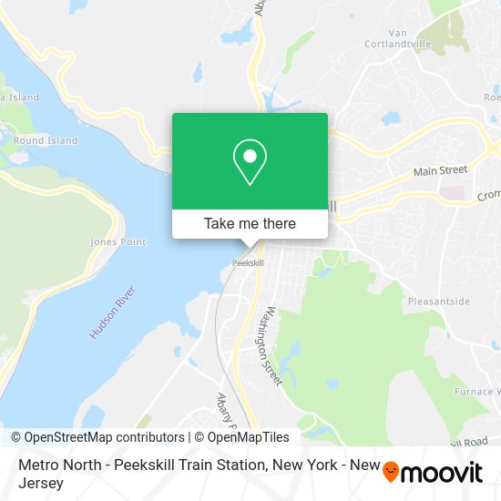 How to get to Metro North Peekskill Train Station in Peekskill, Ny by