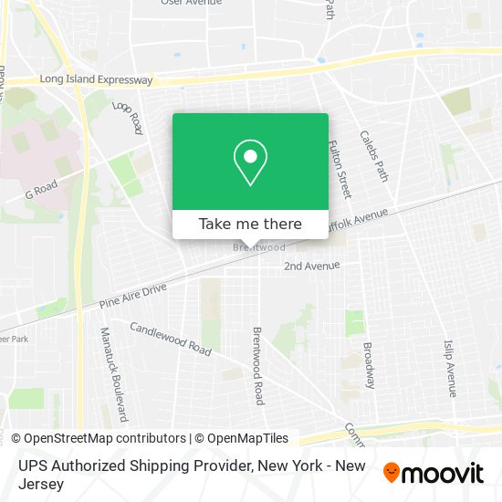 ¿Cómo llegar a UPS Authorized Shipping Provider en Brentwood, Ny en