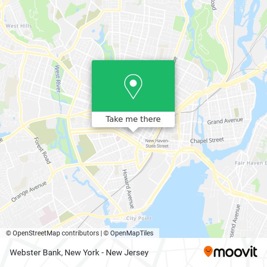 ¿Cómo llegar a ster Bank en New Haven en Autobús o Tren?