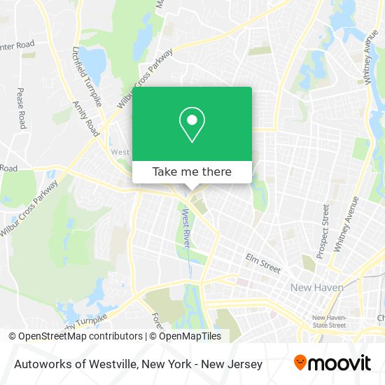 ¿Cómo llegar a Autoworks of Westville en New Haven en Autobús o Tren?