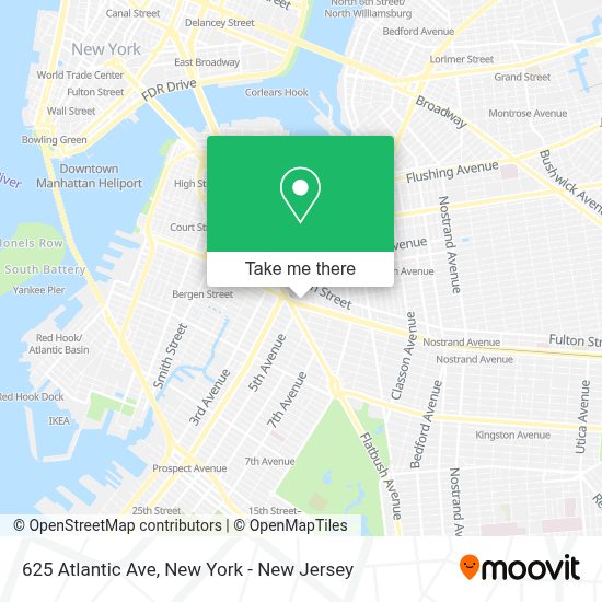 How to get to 625 Atlantic Ave in Brooklyn by Bus, Subway or Train Moovit