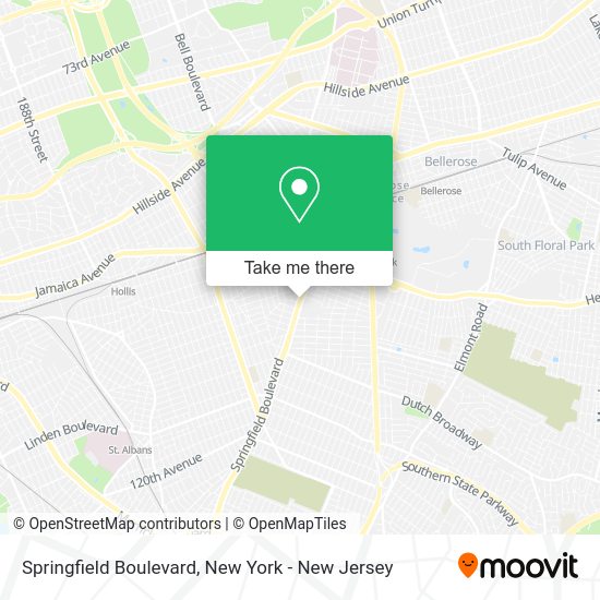 How to get to Springfield Boulevard in Queens by bus, train or subway?