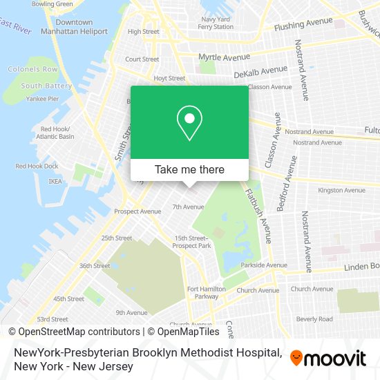 How to get to NewYorkPresbyterian Brooklyn Methodist Hospital in New