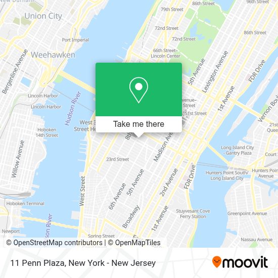 How to get to 11 Penn Plaza in Manhattan by Bus, Subway or Train Moovit