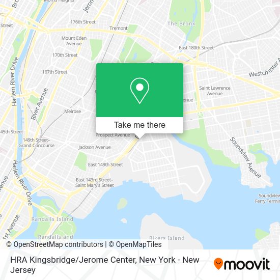How to get to HRA Kingsbridge/Jerome Center in Bronx by subway, bus or