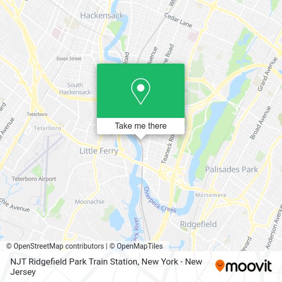 How to get to NJT Ridgefield Park Train Station in Ridgefield Park