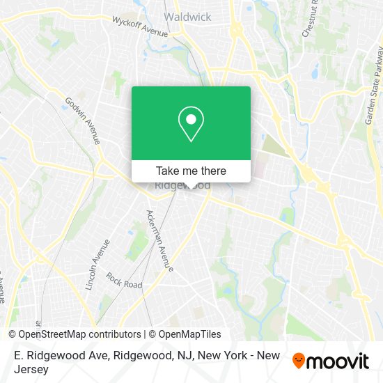 Map Of Ridgewood