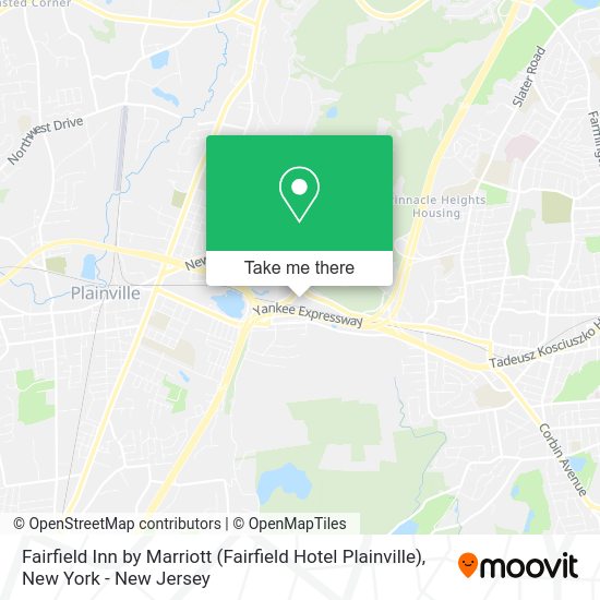 How to get to Fairfield Inn by Marriott (Fairfield Hotel Plainville) by