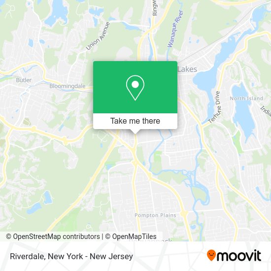 How to get to Riverdale in Riverdale, Nj by bus or subway?
