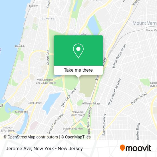 How to get to Jerome Ave in Bronx by subway, bus or train?