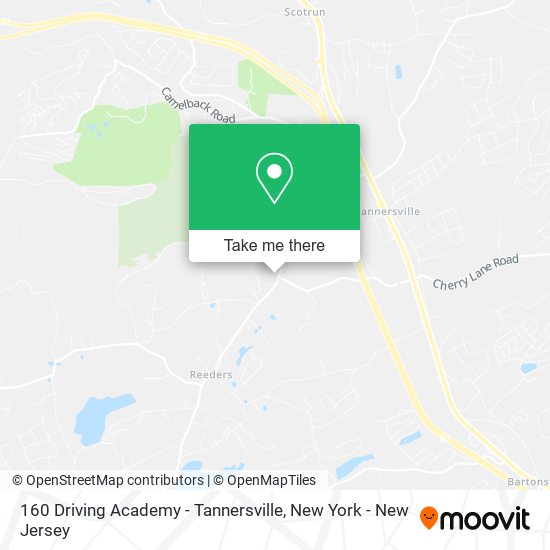 How to get to 160 Driving Academy Tannersville with public transit?