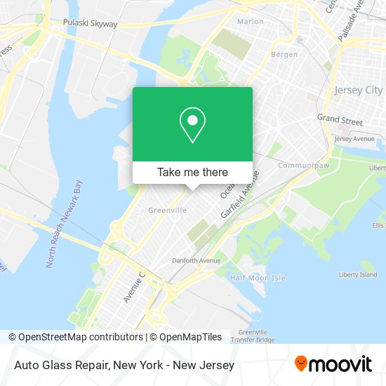 ¿Cómo llegar a Auto Glass Repair en Jersey City, Nj en Autobús, Tren o