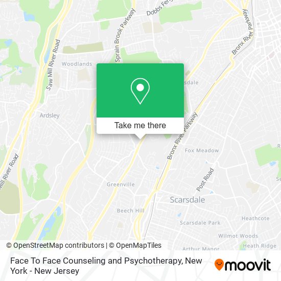 ¿Cómo llegar a Face To Face Counseling and Psychotherapy en Hartsdale