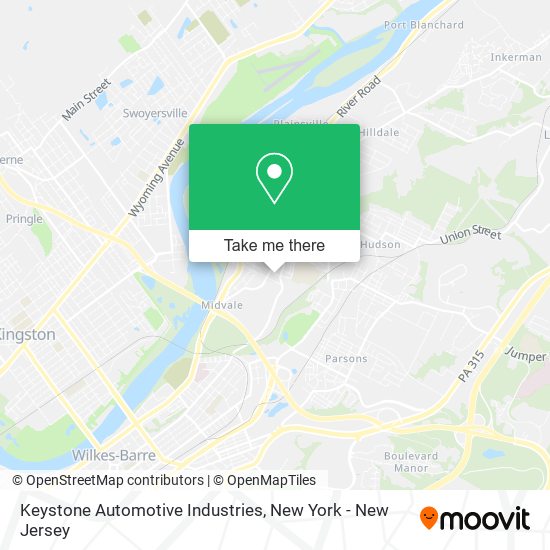 ¿Cómo llegar a Keystone Automotive Industries en New York New Jersey en Autobús?