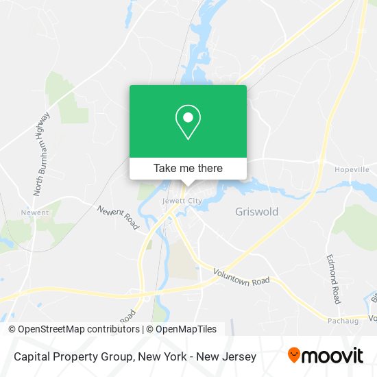 How to get to Capital Property Group in Griswold by bus or train?
