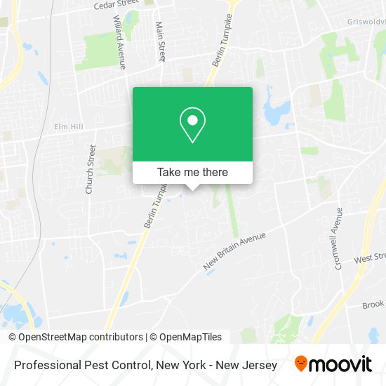 ¿Cómo llegar a Professional Pest Control en Newington en Autobús o Tren?