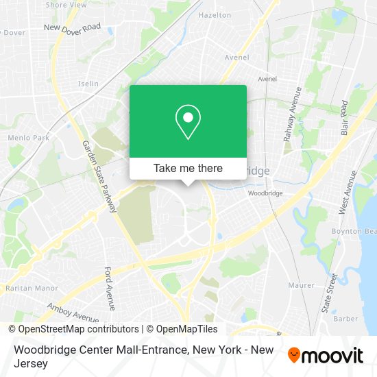 How to get to Woodbridge Center MallEntrance in Woodbridge, Nj by bus