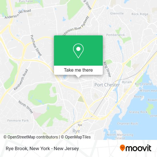 How to get to Rye Brook in Rye Brook, Ny by bus or train?