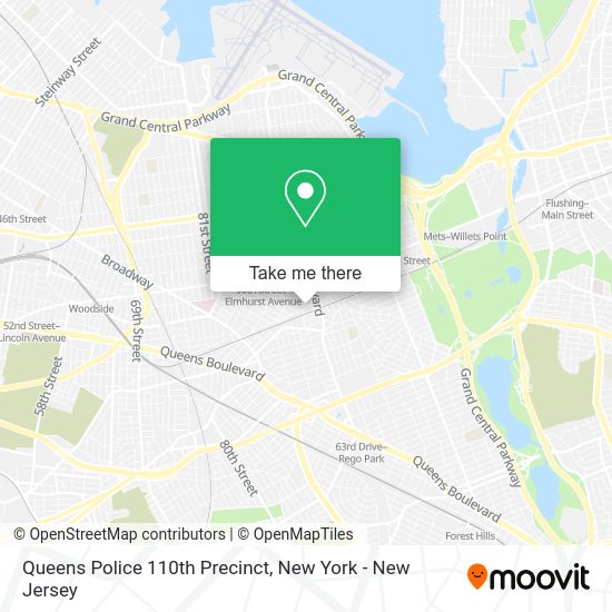 How to get to Queens Police 110th Precinct by subway, bus or train?