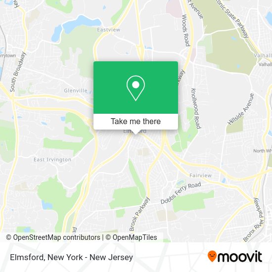 How to get to Elmsford in Elmsford, Ny by bus, train or subway?