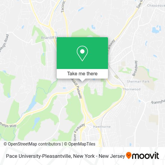 How to get to Pace UniversityPleasantville in Mount Pleasant, Ny by