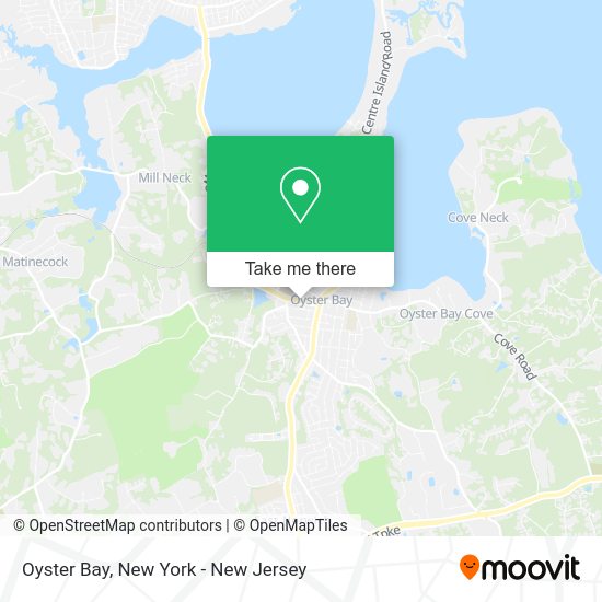 How to get to Oyster Bay in Oyster Bay, Ny by train or bus?