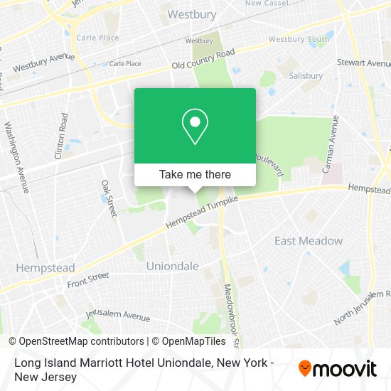 How to get to Long Island Marriott Hotel Uniondale in East Garden City