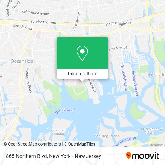How to get to 865 Northern Blvd in Baldwin Harbor, Ny by bus or train?