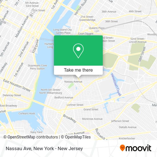 How To Get To Nassau Ave In New York - New Jersey By Subway, Bus Or Train?