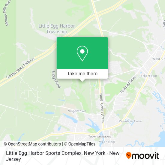 How to get to Little Egg Harbor Sports Complex, Tuckerton, NJ 08087 in