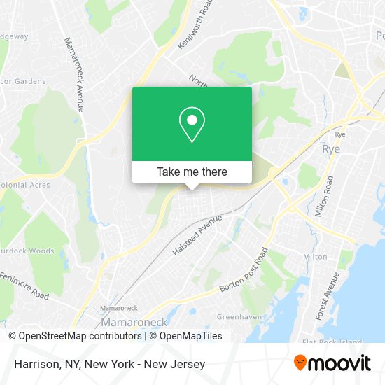 How to get to Harrison, NY in Harrison, Ny by bus, train or subway?