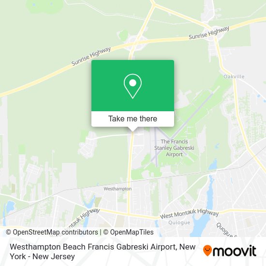 How to get to Westhampton Beach Francis Gabreski Airport in Westhampton