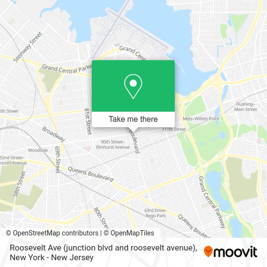 How to get to Roosevelt Ave (junction blvd and roosevelt avenue) in