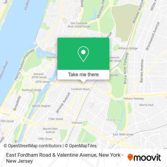 How to get to East Fordham Road & Valentine Avenue in Bronx by Subway