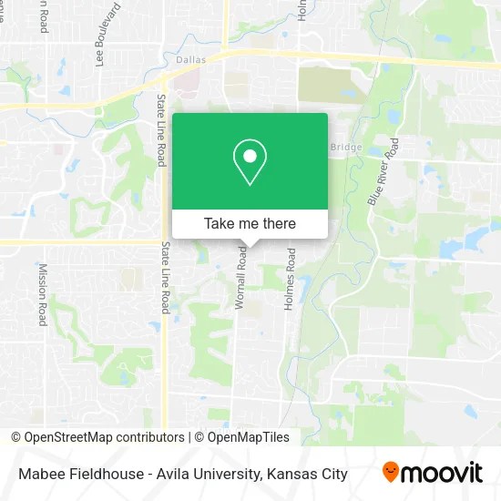 Avila University Campus Map How To Get To Mabee Fieldhouse - Avila University In Kansas City By Bus?