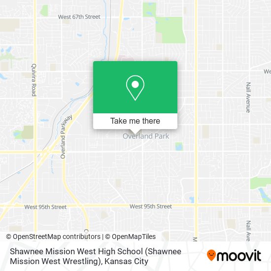 How to get to Shawnee Mission West High School (Shawnee Mission West