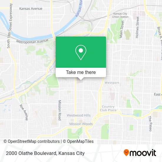 How to get to 2000 Olathe Boulevard in Kansas City by bus?