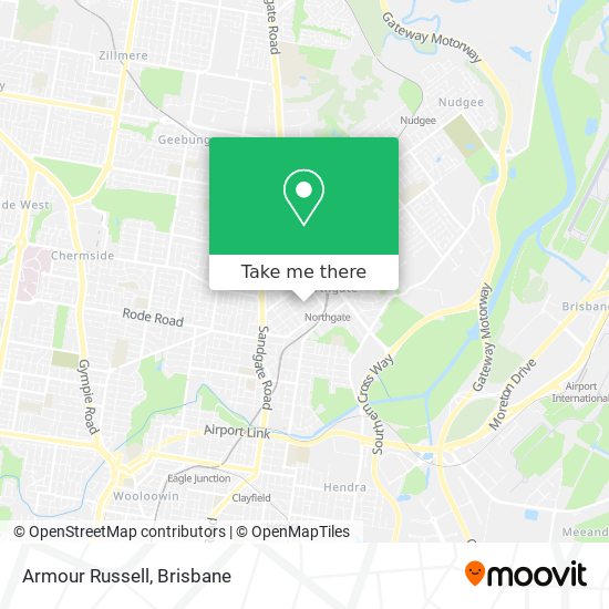 How to get to Armour Russell in Northgate by Train or Bus?