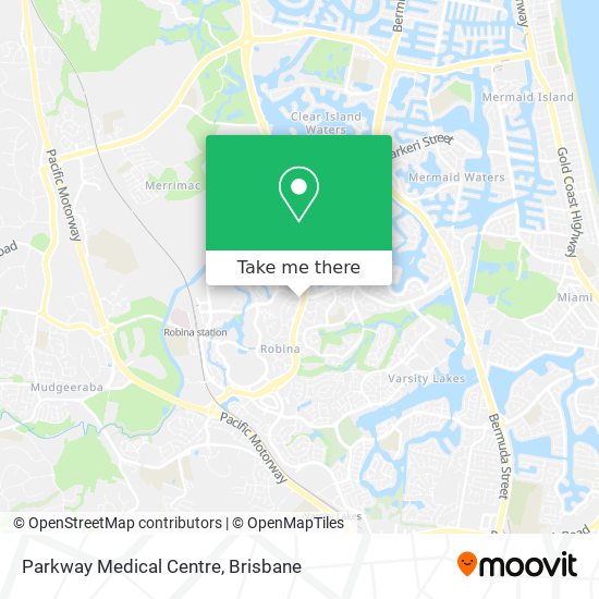 How to get to Parkway Medical Centre in Robina by Bus or Light rail?