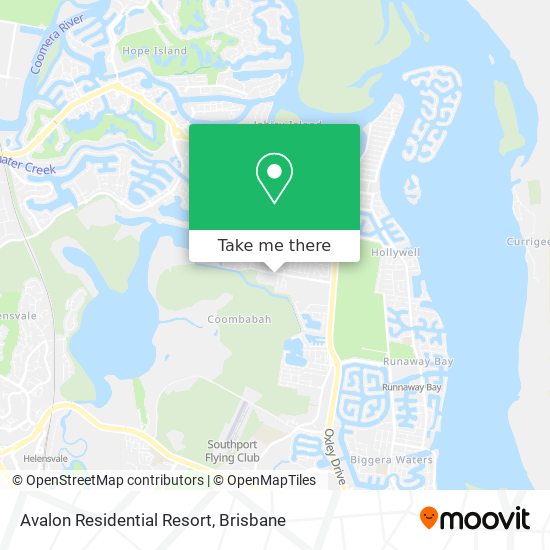 How to get to Avalon Residential Resort in Coombabah by Bus or Light rail?