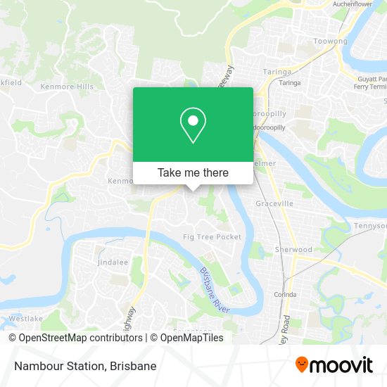 How to get to Nambour Station in Fig Tree Pocket by Bus or Train?
