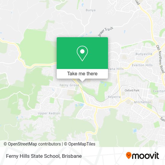 How to get to Ferny Hills State School by Bus or Train?