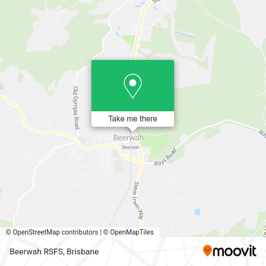 How to get to Beerwah RSFS by bus or train?