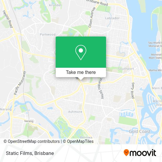 How to get to Static Films in Southport by bus, light rail or train?