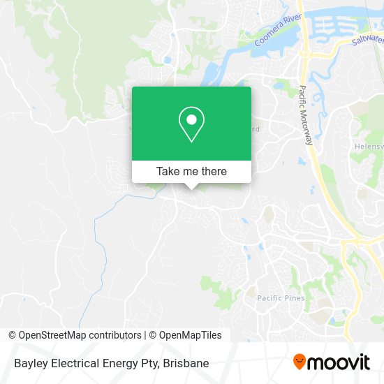 How to get to Bayley Electrical Energy Pty in Oxenford by bus?
