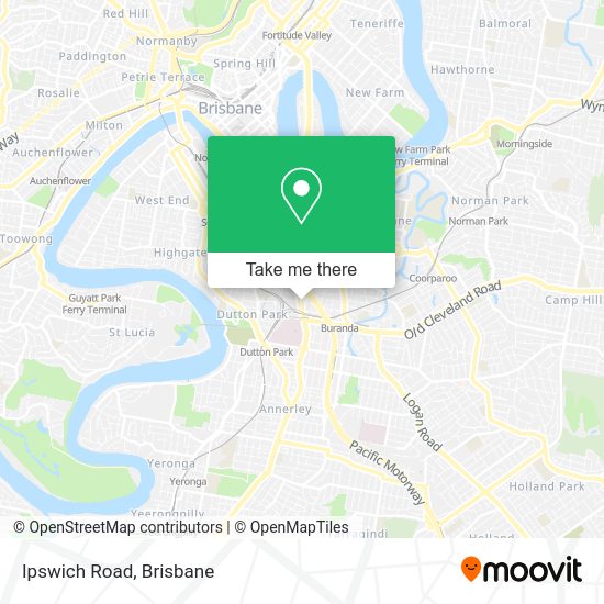 How to get to Ipswich Road in Woolloongabba by bus or train?
