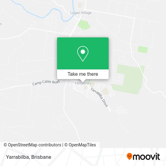How to get to Yarrabilba in Logan Village by bus or train?