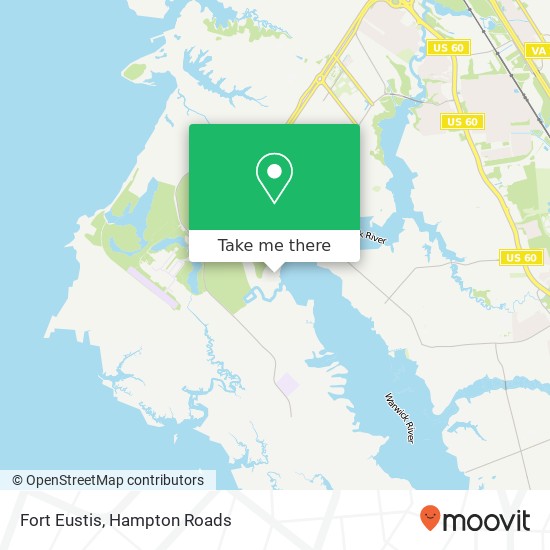 Map Of Fort Eustis How to get to Fort Eustis in Newport News by Bus Moovit