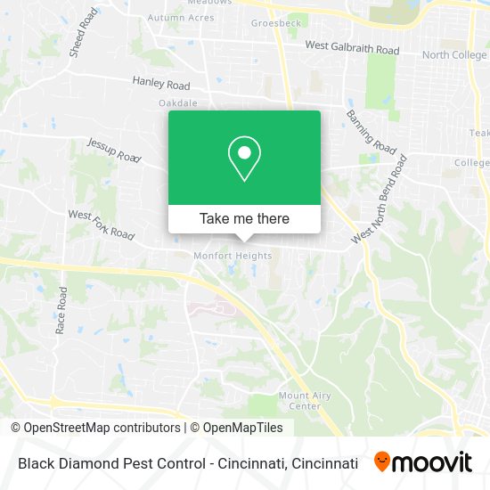 ¿Cómo llegar a Black Diamond Pest Control Cincinnati en Monfort
